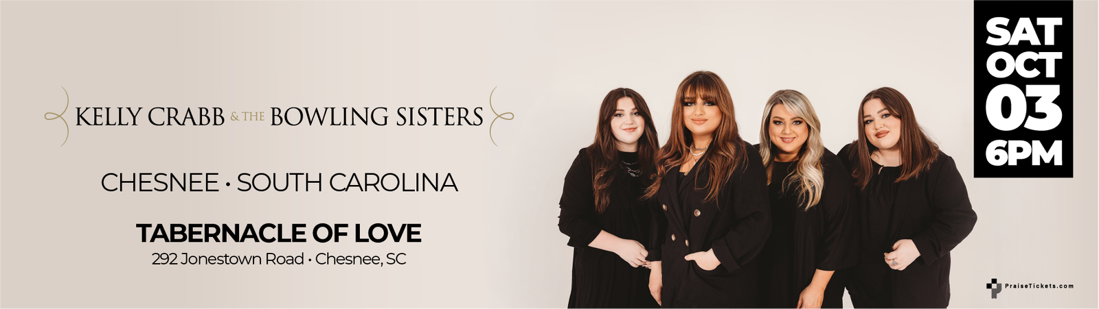 Kelly Crabb & The Bowling Sisters | Chesnee, SC